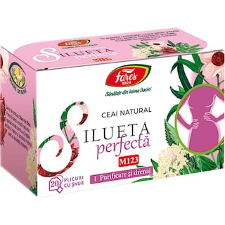 Fares | Ceai Silueta perfecta 1, Purificare si drenaj 20x1.5g