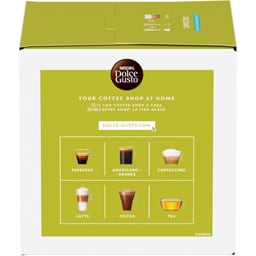 Nescafe | Dolce Gusto | Cafea Cappuccino Skinny & Unsweetened, 8 bauturi