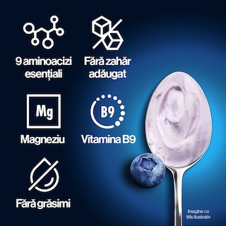 YoPRO | Iaurt cu afine, indulcitori si continut crescut de proteina 160g
