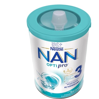NAN Optipro | Produs pe baza de lapte praf, fortifiat, NAN OPTIPRO 3, de la 1 an 400g