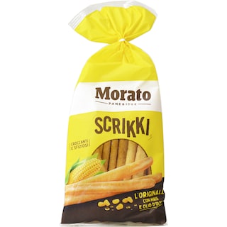 Morato | Scrikki | Grisine Scrikki cu porumb si ulei de masline 200g