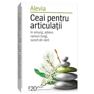 Alevia | Ceai pentru articulatii, 20 plicuri 30g