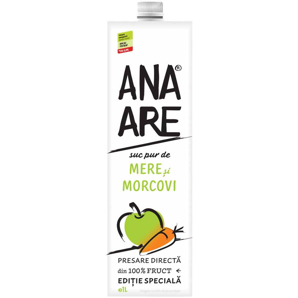 Suc de mere si morcovi 1L