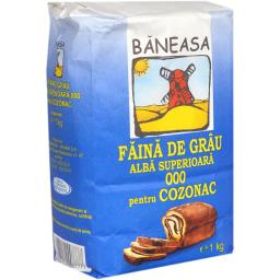 Faina alba de grau tip 000 pentru cozonac 1kg