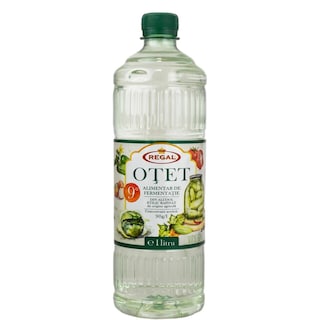 Otet alimentar de fermentatie, din alcool etilic rafinat 1L