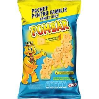 Pom-Bar | Snacks din cartofi cu gust de cascaval 80g