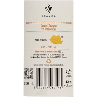 Gramma | Vin roze demisec Splash Rose 0.75L