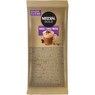 Nescafe | Gold | Amestec de cafea solubila Double Choca Mocha 18.5g
