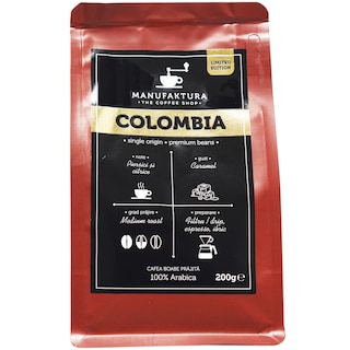 Cafea boabe Colombia 200g