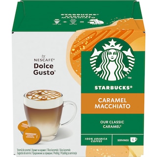Starbucks | Cafea Caramel Macchiato, 2x6 capsule