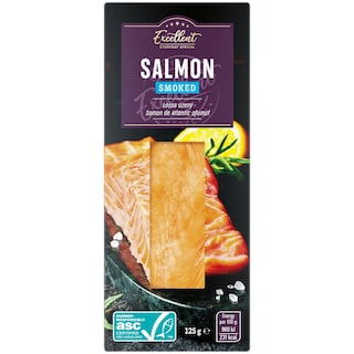 Excellent | Somon de Atlantic afumat 125g