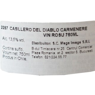 Casillero del Diablo | Vin rosu Carmenere 0.75l
