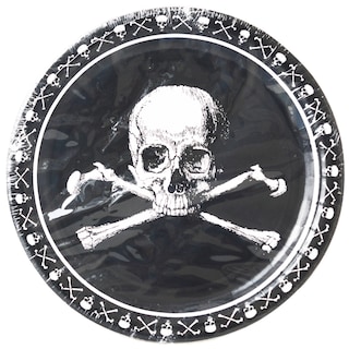 (bucata) | Farfurii din hartie, 8 buc, Halloween