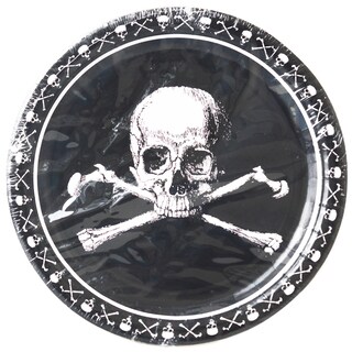 (bucata) | Farfurii din hartie, 8 buc, Halloween