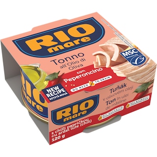 Rio Mare | Ton picant in ulei de masline 120g