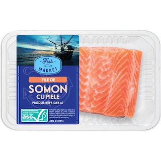 Fish Market | File de somon cu piele