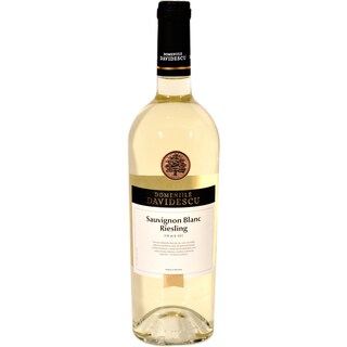 Domeniile Davidescu | Vin alb sec Sauvignon Blanc & Riesling 0.75l