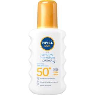Nivea Sun | Spray protectie solara Sensitive SPF 50+ 200ml