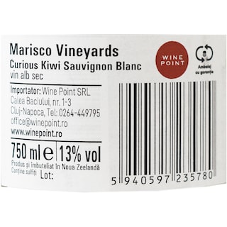 Curious Kiwi | Vin alb 0.75L