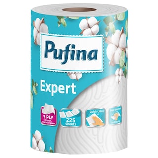 Pufina | Prosop bucatarie, 3 straturi