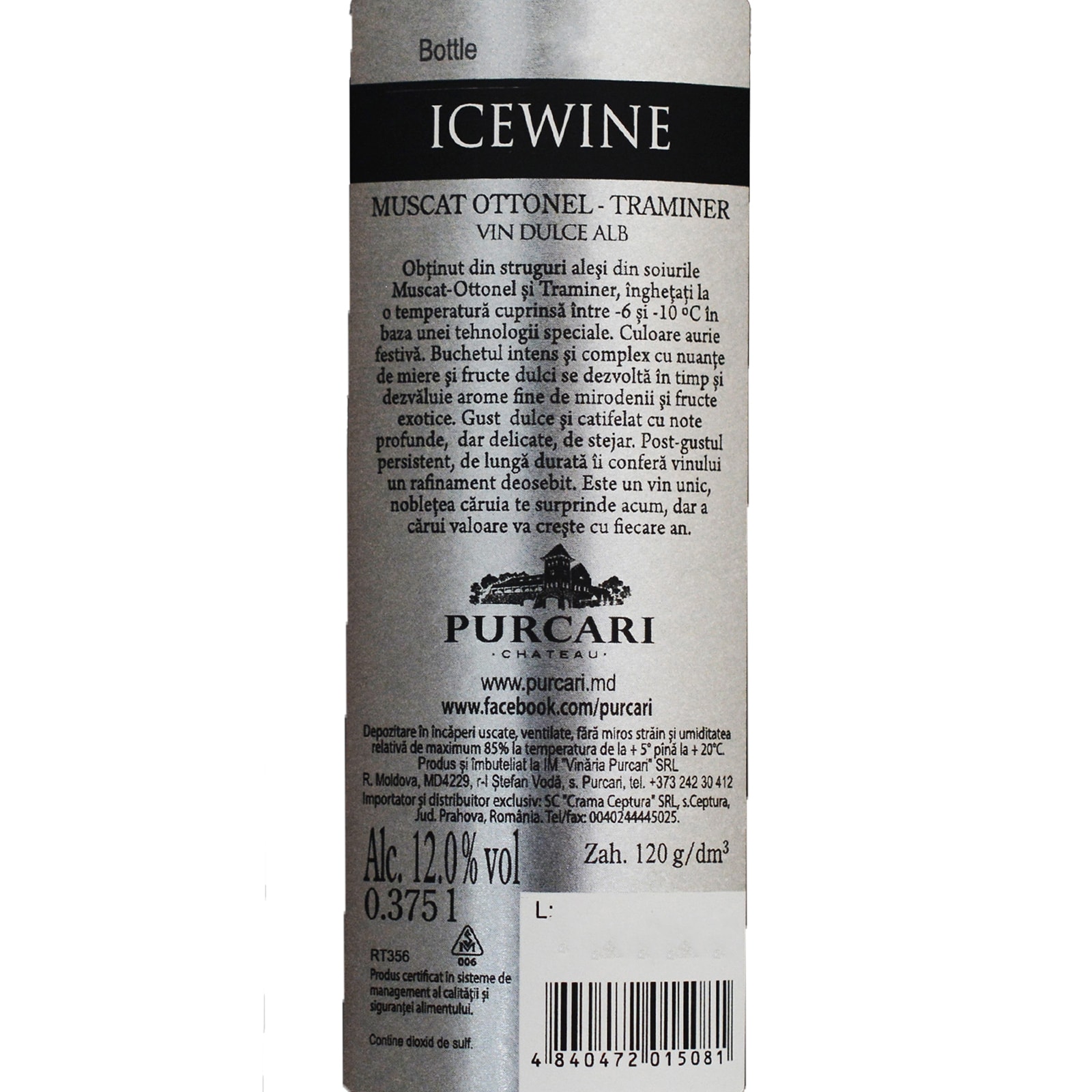 Purcari | Vin alb ice wine 375ml | Mega-image