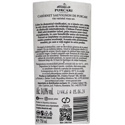 Purcari | Vin rosu sec Cabernet Sauvignon de Purcari 0.75L