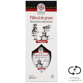 Gusturi romanesti | Palinca de prune 0.5L