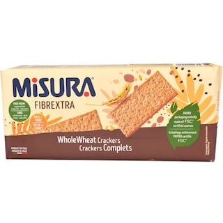 Misura | Crackers integrali 385g