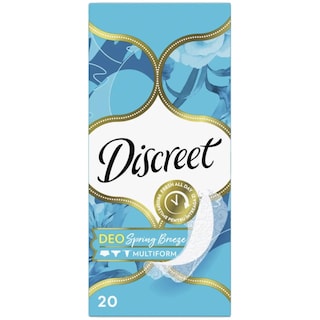 Discreet | Absorbante zilnice Multiform Spring Breeze, 20 bucati