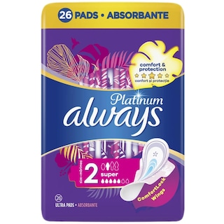 Always | Platinum | Absorbante Ultra Super Plus 26 bucati