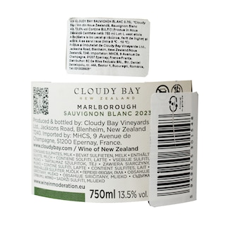 Cloudy Bay | Vin alb Sauvignon Blanc 0.75L