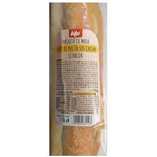 Bite | Sandvis cu piept de pui in sos Caesar si bacon 170g