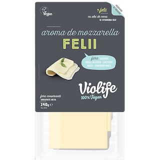 Violife 100% Vegan | Specialitate felii cu aroma de mozzarella 140g