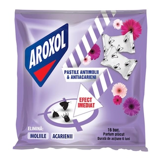 Aroxol | Pastile antimolii si antiacarieni, 16 buc
