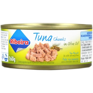 Ribeira | Ton bucati in ulei de masline 160g