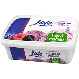 Lido | Inghetata fructe de padure, fara zahar adaugat 1000ml