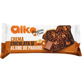 Alka | Prajitura casei cu ciocolata si alune 350g