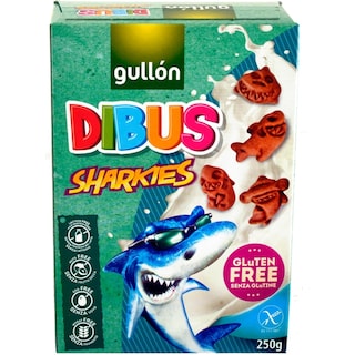 Gullon | Biscuiti in forma de rechin fara gluten 250g