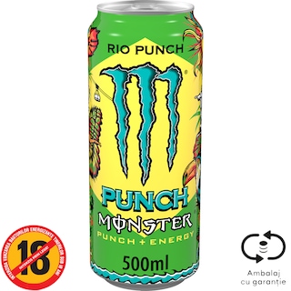 Monster | Energy | Bautura energizanta Rio Punch 0.5L