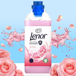 Lenor | Balsam de rufe Rose Bouquet, 65 spalari 1625ml
