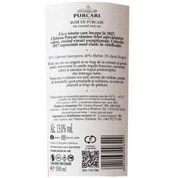 Purcari | Vin roze sec Rose de Purcari 1.5L