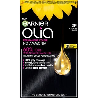 Vopsea permanenta pentru par, fara amoniac, 2P Platinum Black