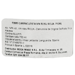 Carracuesta | Vin rosu 0.75L