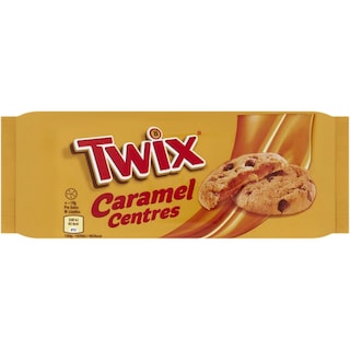 Twix | Biscuiti cu bucati de ciocolata si crema de caramel 144g