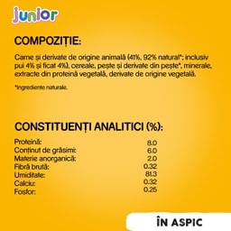 Pedigree | Hrana umeda cu pui, pentru caini Junior 400g