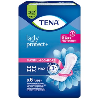 Tena | Lady | Absorbante incontinenta urinara Lady Protect Maxi, 6 bucati
