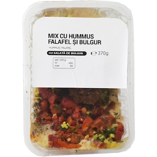 (bucata) | Mix cu hummus, falafel si bulgur 370g