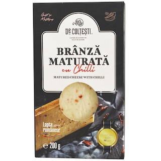 De Coltesti | Branza maturata cu chilli 200g