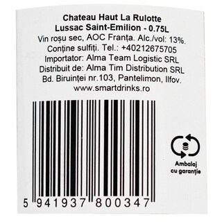 Haut La Rullote | Vin rosu 0.75L