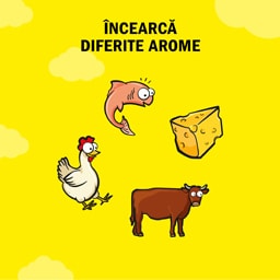 Dreamies | Hrana complementara cu vita pentru pisici adulte si pisoi 60g